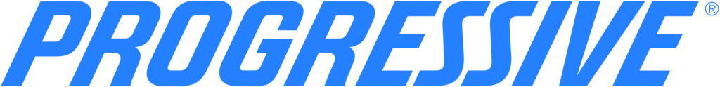 Progressive transparent logo